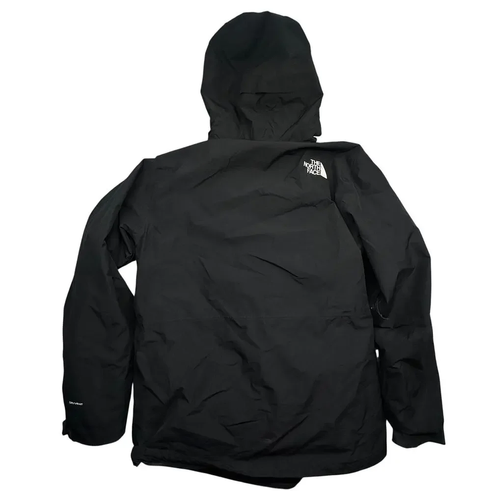 The North Face 3-in-1 Clement Triclimate Jacket Mens Medium Black Hood NF0A4QX7